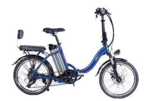 Small lithium battery outdoor electric human dual-purpose folding bicycle