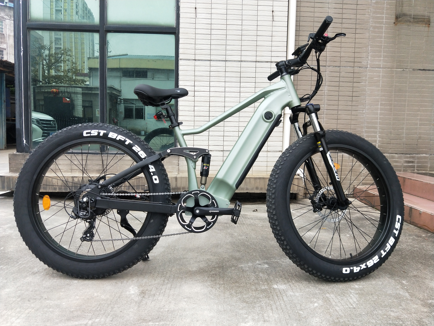 Mini outdoor electric bicycle