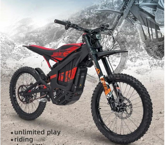 Lithium battery outdoor off-road mountain electric motorcycle