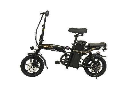 Small folding lithium battery outdoor electric human-powered dual-purpose bicycle