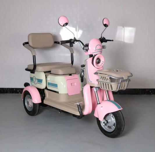 Electric tricycle for the elderly