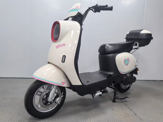 Women's pedal two-wheel electric motorcycle