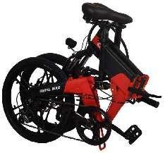 Small lithium battery folding outdoor electric human-powered dual-purpose bicycle