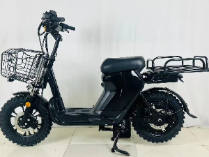 Electric cargo motorcycle