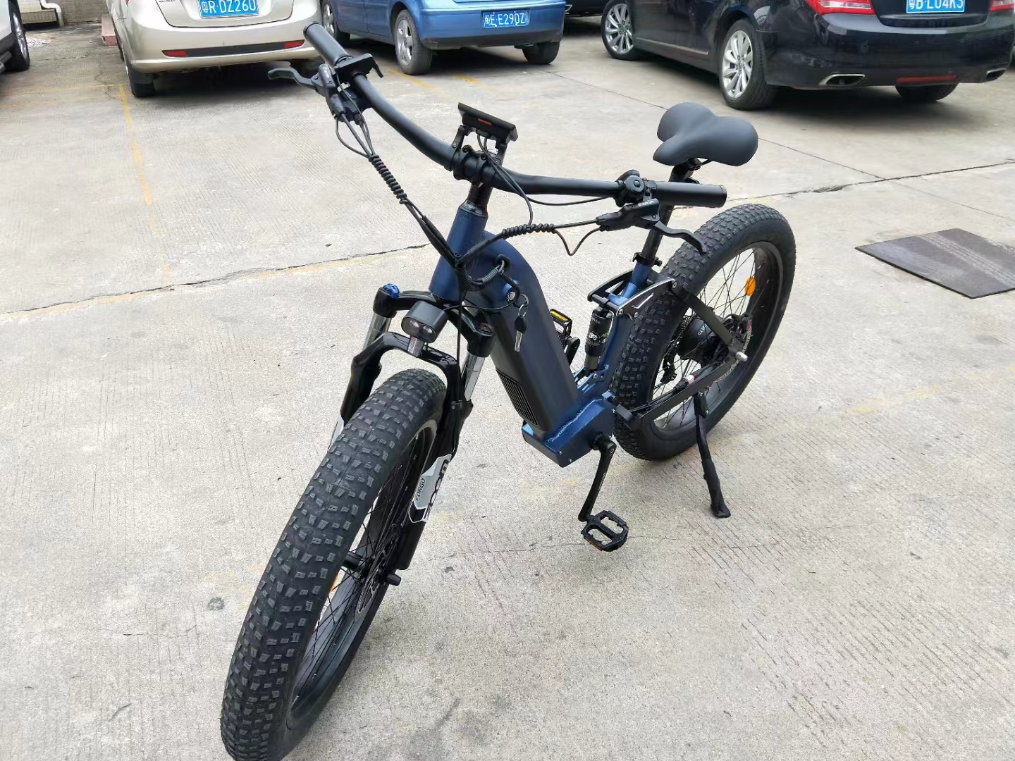 Mini electric mountain bike