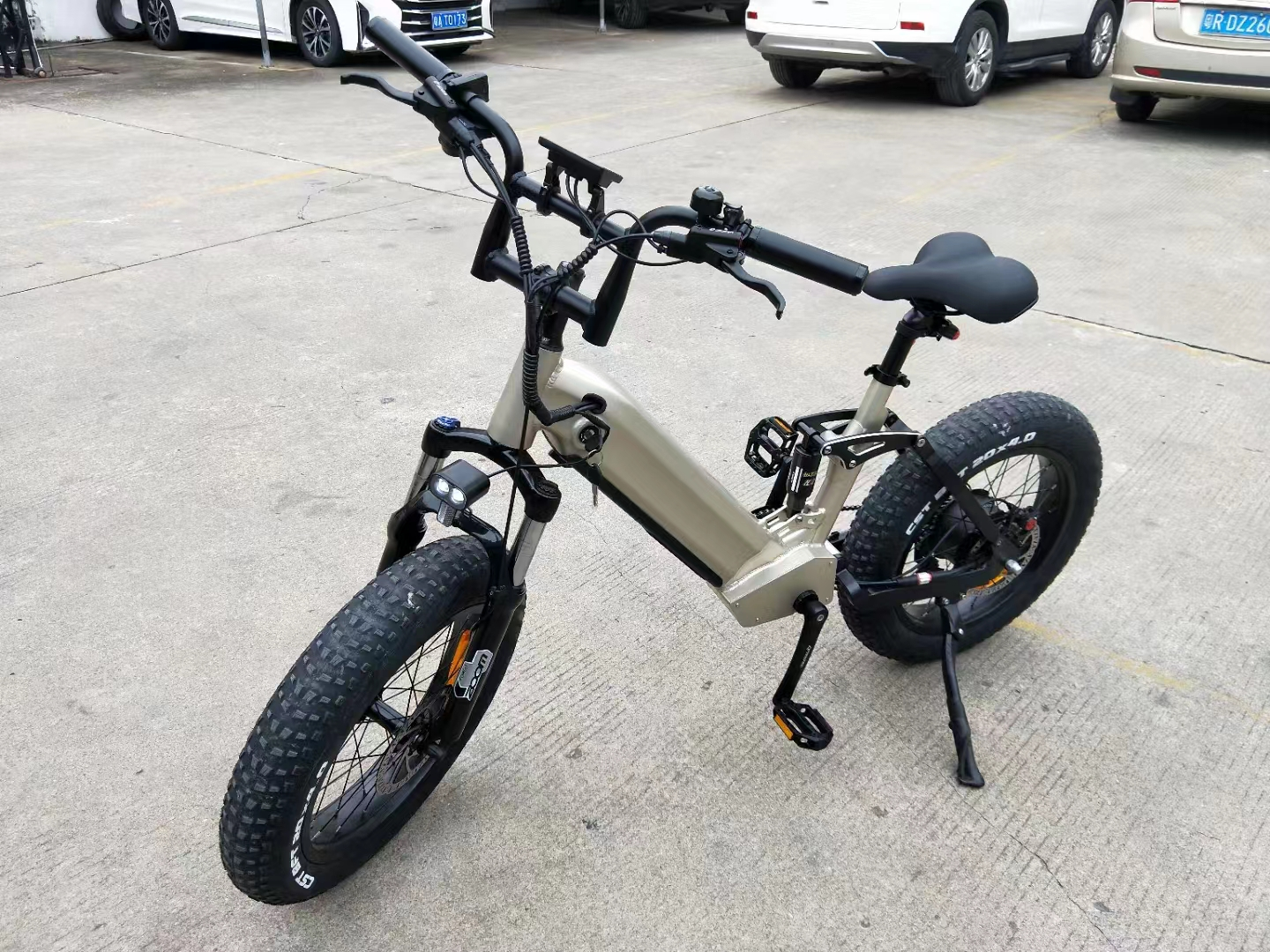 Mini outdoor electric bicycle