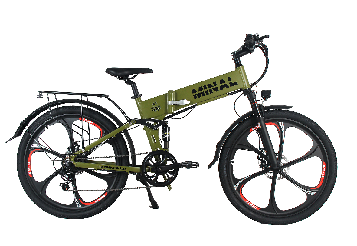 Lithium battery outdoor electric human-powered dual-purpose bicycle