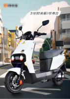 Women's pedal electric motorcycle