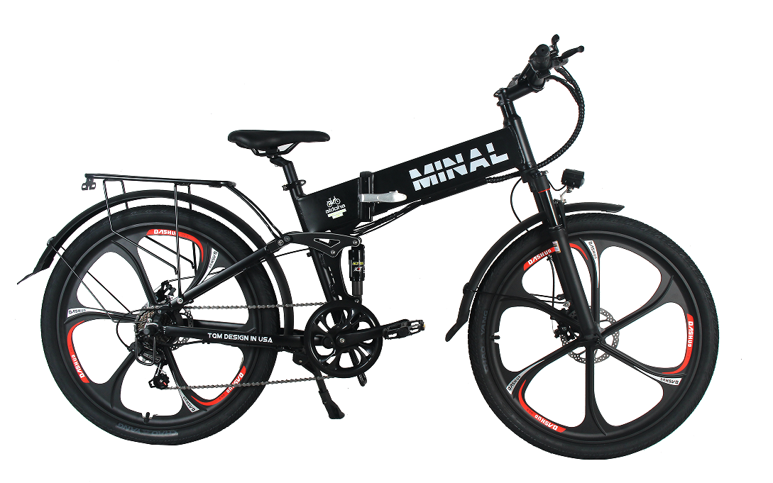 Lithium battery outdoor electric human-powered dual-purpose bicycle