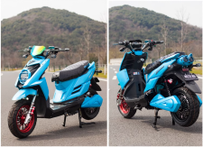 Women's pedal two-wheel electric motorcycle