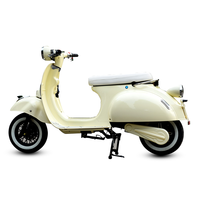 Pedal women electric motorcycle retro style