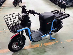 Electric cargo motorcycle