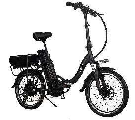 Small lithium battery outdoor electric human dual-purpose folding bicycle