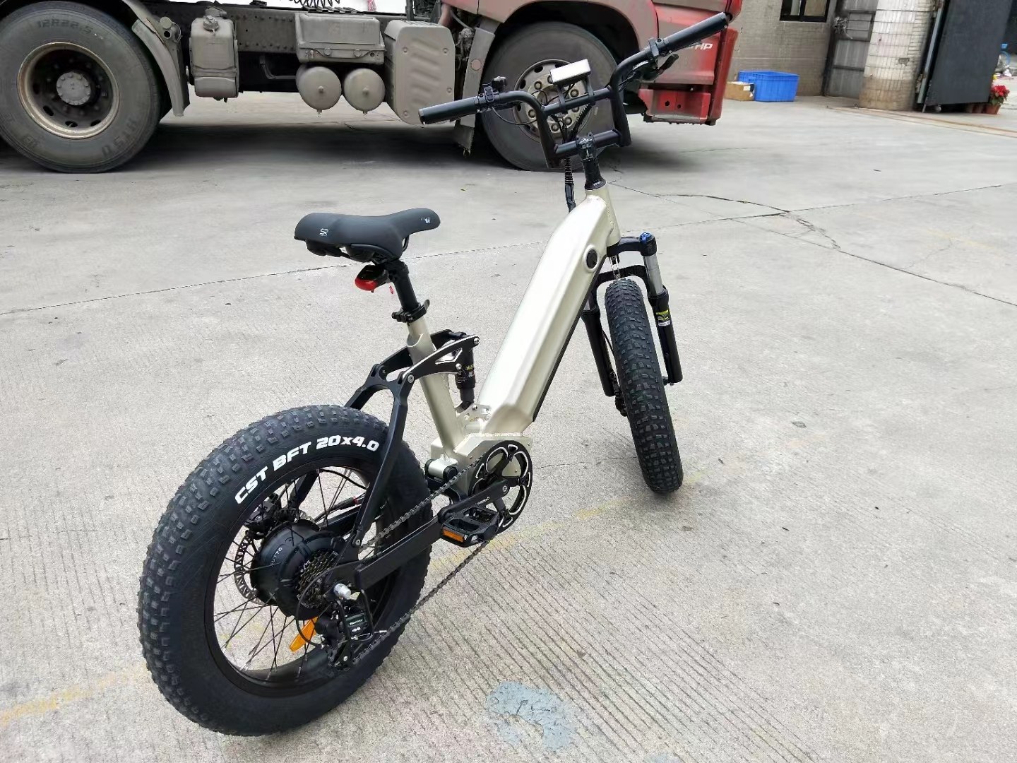 Mini outdoor electric bicycle