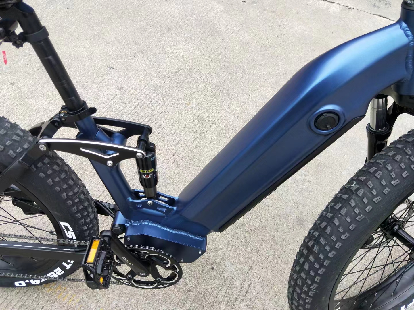 Mini electric mountain bike